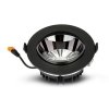 Oprawa downlight V-TAC SAMSUNG CHIP 20W czarna uchylna VT-2-13 4000K 1780lm 5 lat gwarancji